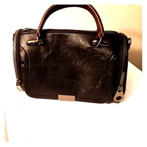 Woman's doctor bag style purse